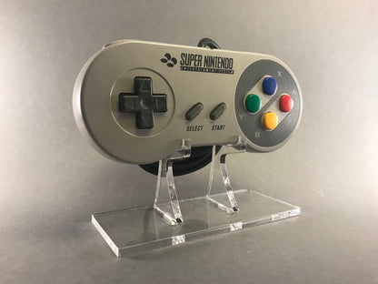 Acryl Aufsteller, Displayständer für Nintendo SNES Super Nintendo Enternainment System Controller