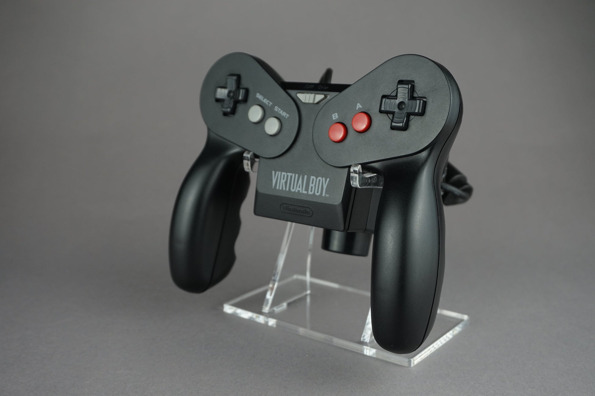 Acryl Aufsteller, Displayständer für Nintendo Virtualboy Controller