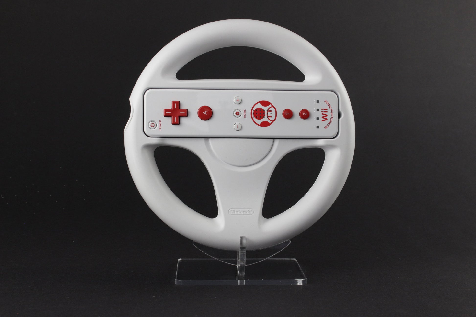 Acryl Aufsteller, Displayständer für Nintendo Wii Wheel - Wii Remote Controller