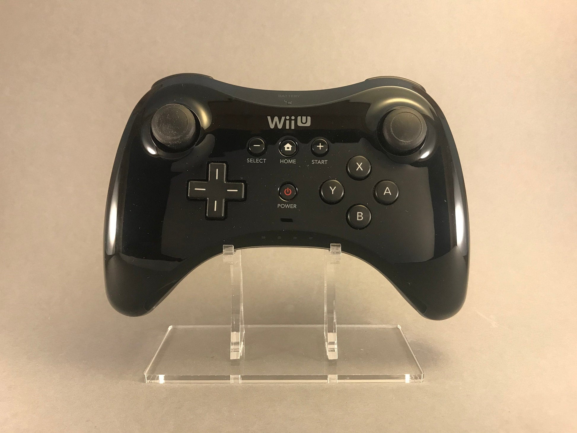 Acryl Aufsteller, Displayständer für Nintendo WiiU Pro Controller