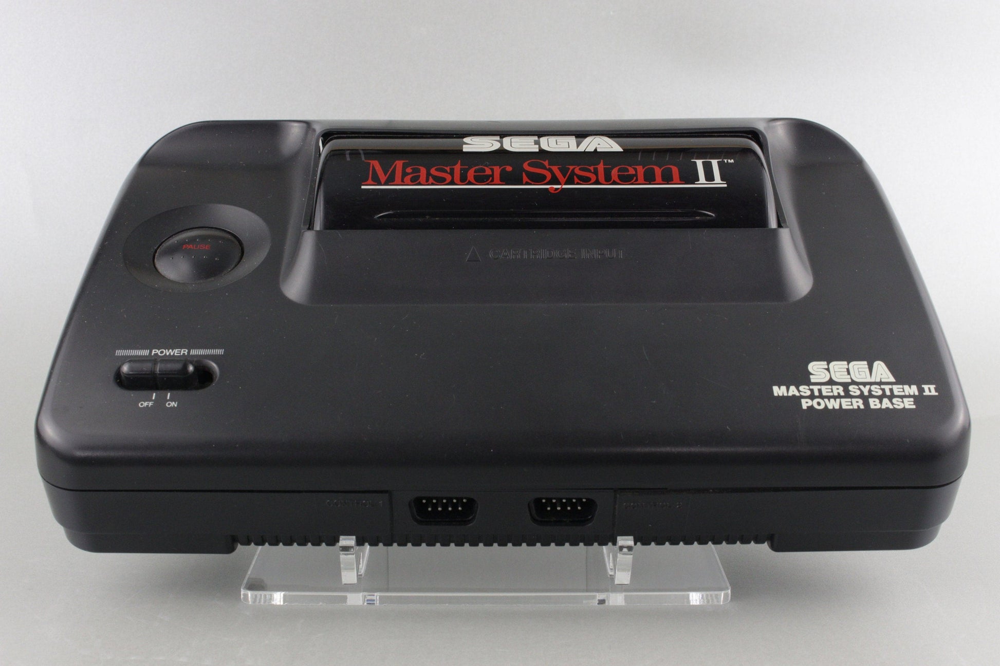 Acryl Aufsteller, Displayständer für SEGA Master System 2