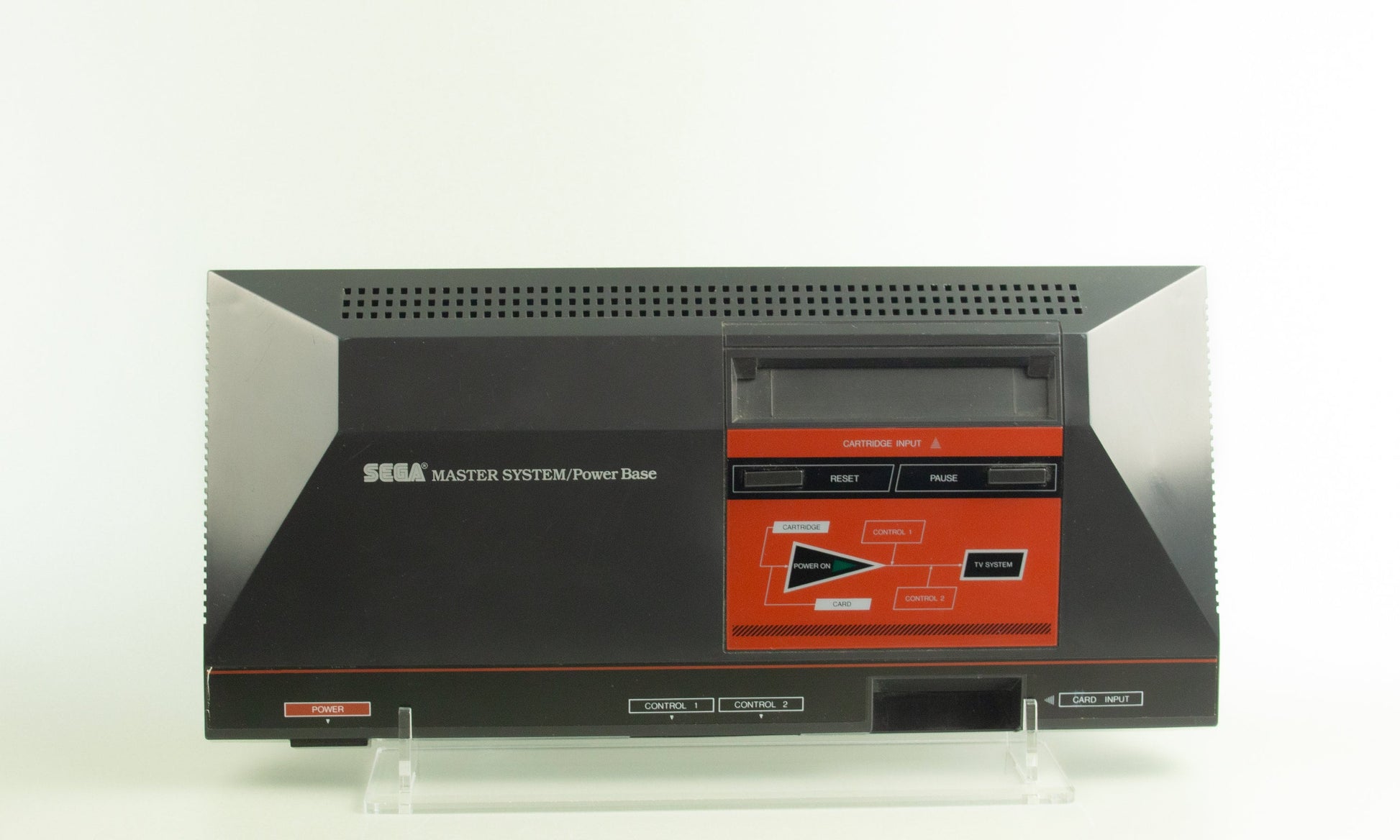 Acryl Aufsteller, Displayständer für SEGA Master System