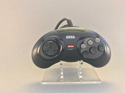 Acryl Aufsteller, Displayständer für Sega Mega Drive Genesis Controller (6 Button Arcade)