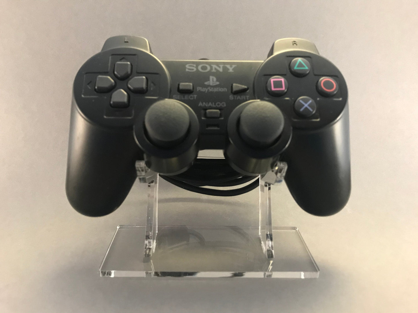 Acryl Aufsteller, Displayständer für Sony Playstation 2 - PS2 DualShock 2 Controller