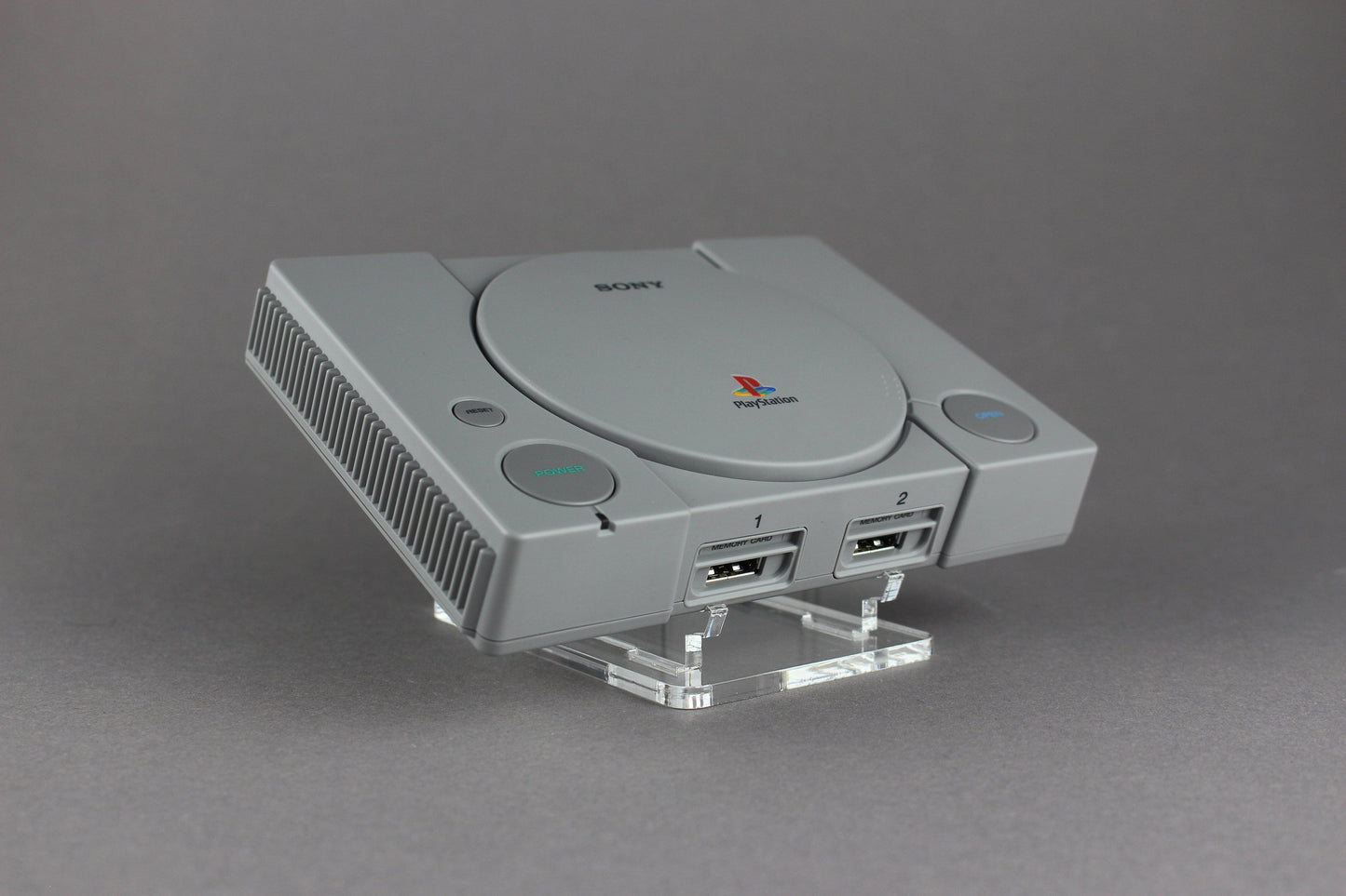 Acryl Aufsteller, Displayständer für Sony Playstation Classic PSX Mini