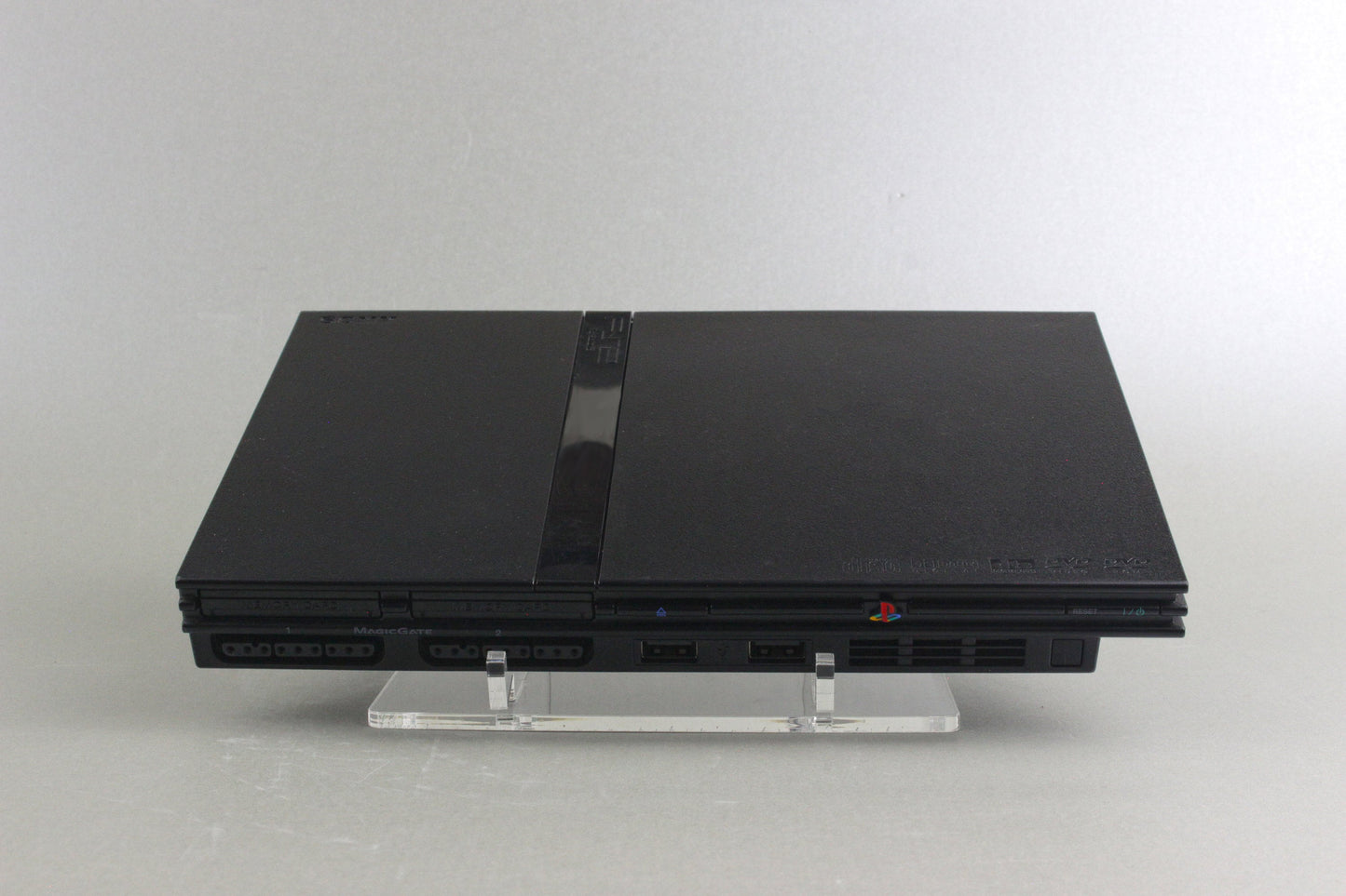 Acryl Aufsteller, Displayständer für Sony Playstation PS2 Slim