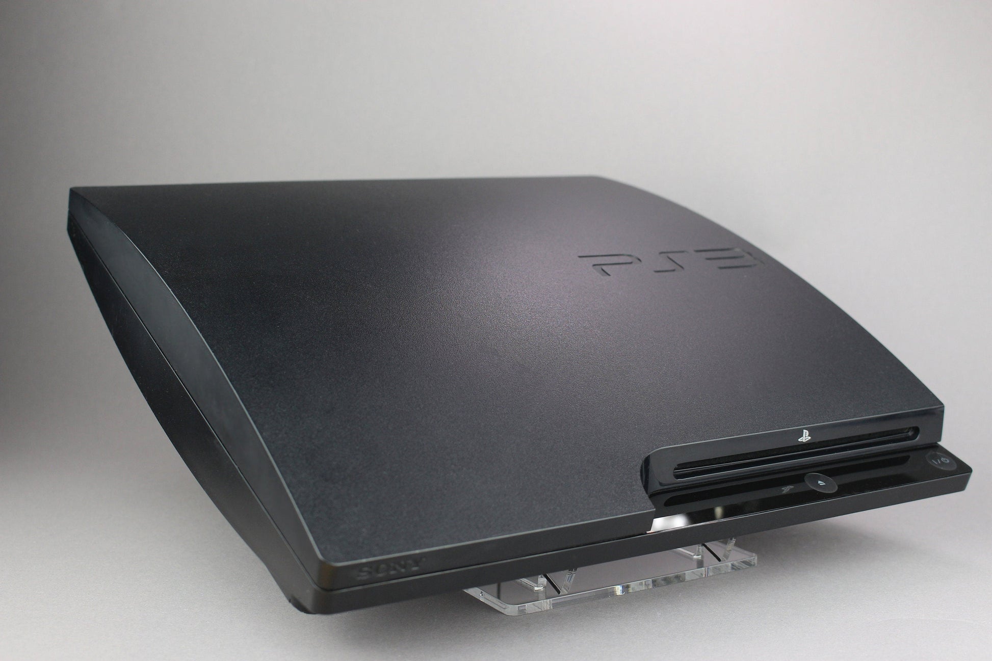 Acryl Aufsteller, Displayständer für Sony Playstation PS3 Slim