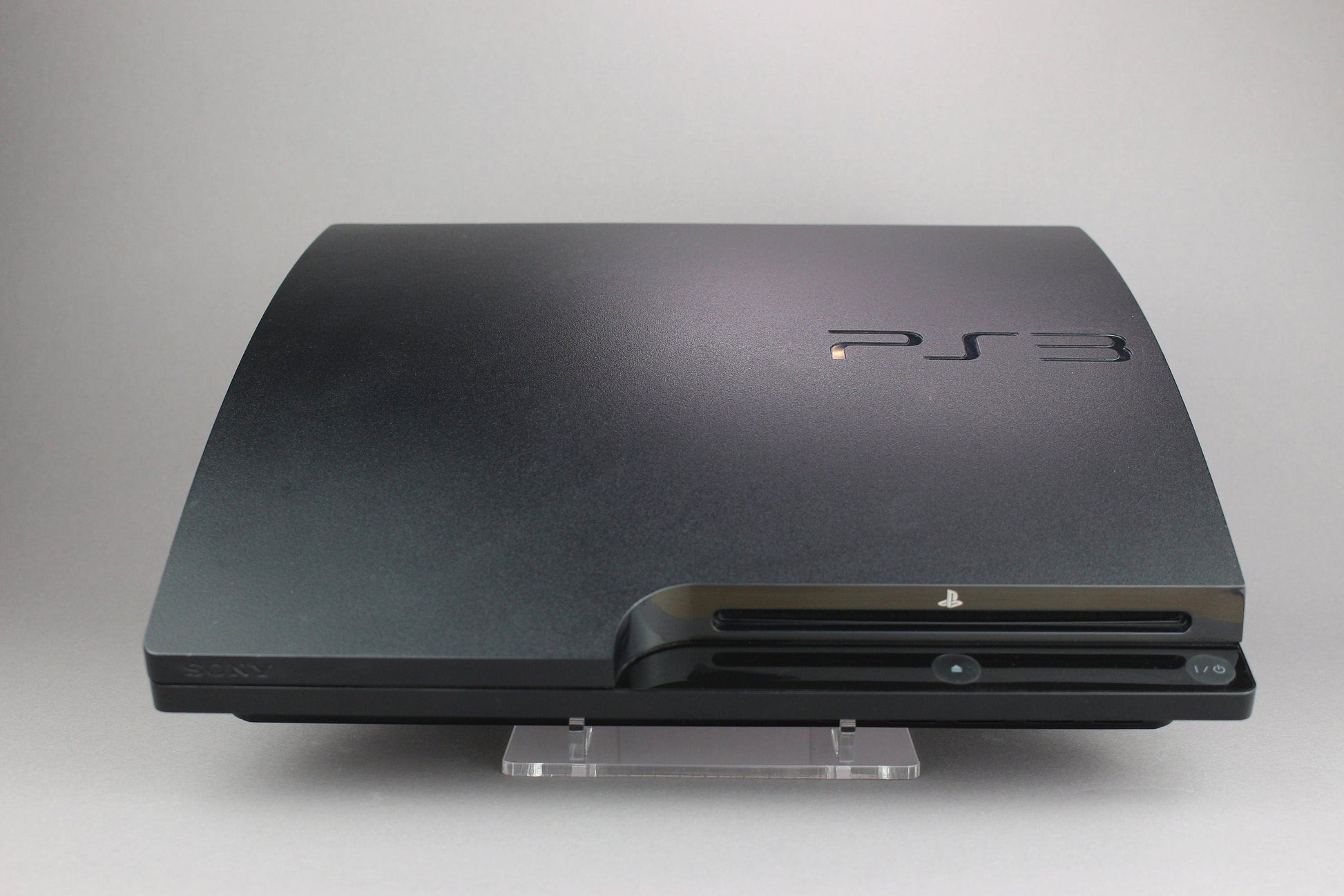 Acryl Aufsteller, Displayständer für Sony Playstation PS3 Slim