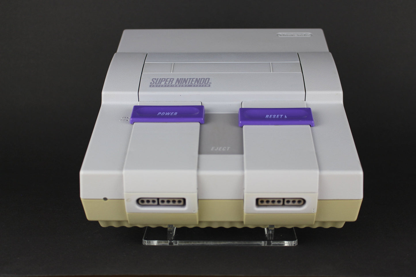 Acryl Aufsteller, Displayständer für Super Nintendo SNES (US)