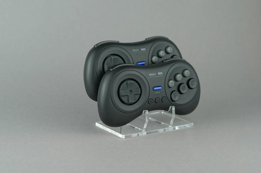 Acryl Duo Aufsteller, Displayständer für 8bitdo M30 Bluetooth & 2.4g Controller