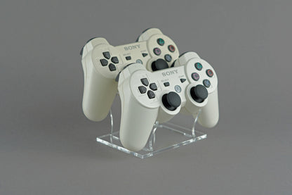 Acryl Duo Aufsteller, Displayständer für Sony Playstation PS3 DualShock 3 Controller