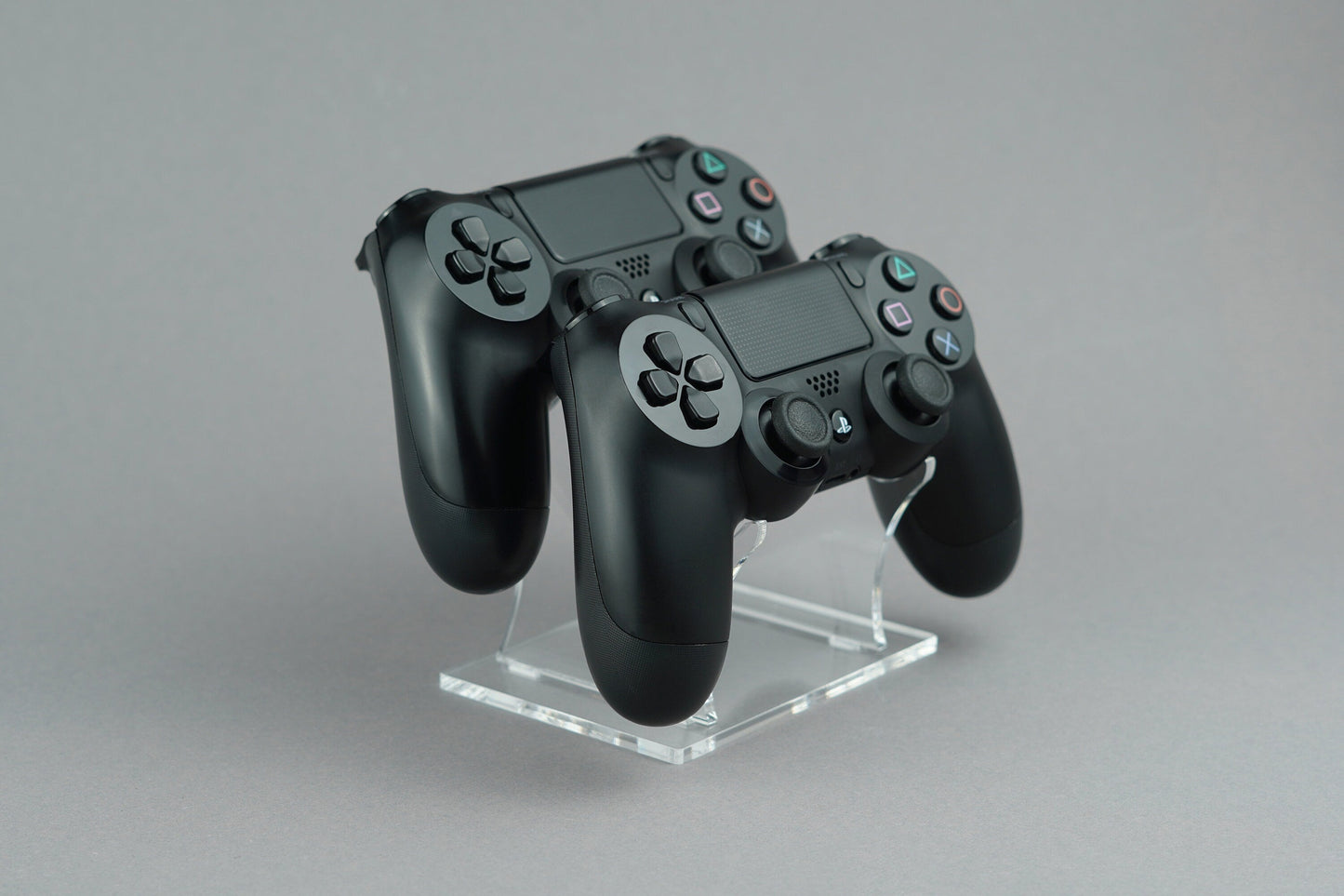 Acryl Duo Aufsteller, Displayständer für Sony PS4 Dualshock 4 Controller