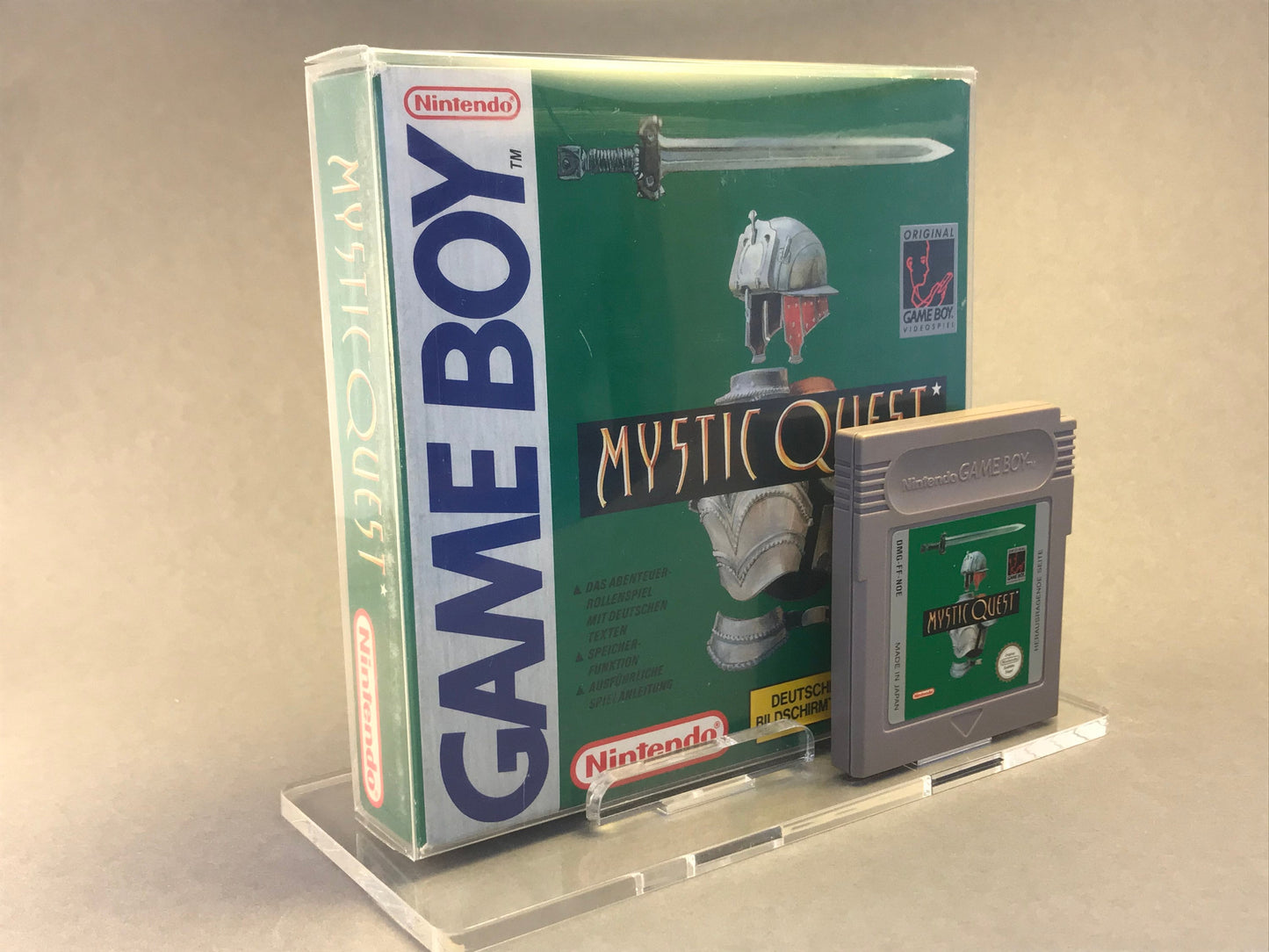 Gameboy  Modul + OVP Box  Aufsteller, Displayständer