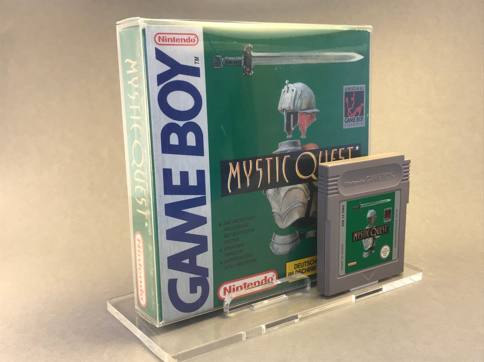 Gameboy  Modul + OVP Box  Aufsteller, Displayständer