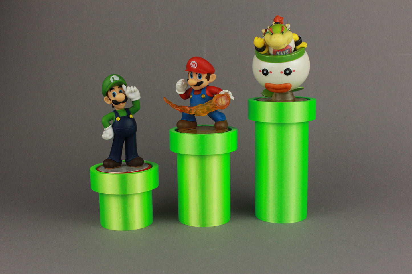 Warp Pipe Aufsteller, Displayständer für Amiibo und Spiele - Galaxy Green