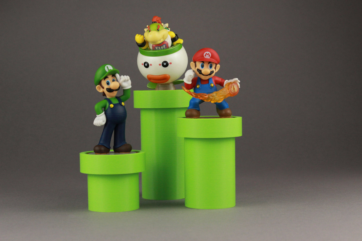 Warp Pipe Aufsteller, Displayständer für Amiibo und Spiele - Grass Green