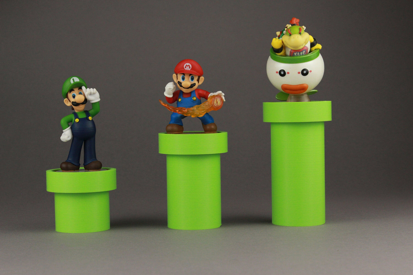 Warp Pipe Aufsteller, Displayständer für Amiibo und Spiele - Grass Green